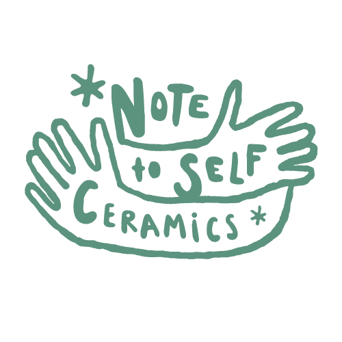 note to self ceramics